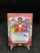 Topps Inception UCC Alphonso Davies SQ-AD Auto Bayern Munich Star Quality /10 picture