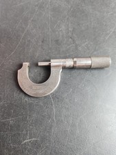 Vintage L. S. Starrett No. 209-C Outside Micrometer 0-1