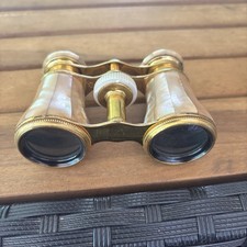 Antique COLMONT PARIS Mother of Pearl OPERA GLASSES  Excellent & Rare picture
