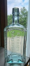 Antique 1870–1890s Gooch's Extract of Sarsaparilla Cincinnati OH Aqua Bottle picture