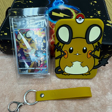 Pokemon Dedenne Sealed Promo card with keychain Chinese 004/012 picture