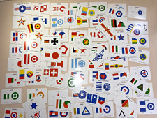Vintage US Navy National Military Aircraft Markings Study Cards  picture