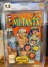 New Mutants #87 CGC 9.8 White Pages 1st Appearance Cable picture