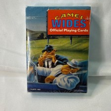 Vintage 1992 Camel Wides Official Playing Cards Joe Camel New Sealed 90s Tobacco picture