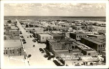 Pecos TX Street View c1940s-50s Howard Real Photo Postcard bhn picture