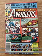 AVENGERS #10 King Size Annual KEY 1st Rogue SIGNED BY Chris Claremont picture