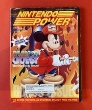 Nintendo Power Magazine Volume 44 1992 Mickey Mouse Complete Amazing Issue picture