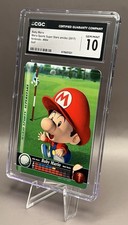2017 Mario Sports Superstars Amiibo Card #64 Baby Mario Golf - CGC 10 GEM MINT picture