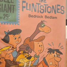 The Flintstones 1st Comic  Bedrock Bedlam Comic Book Color Fred Flintstone Dino picture