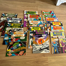 HUGE LOT DC Comics Action Comics Superman Mixed Comic Book Lot Color DC Universe picture