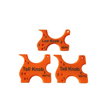 Stanley No. 5 Hand Plane Knob Template 3-Piece Set picture
