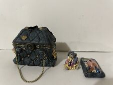  Boyd's Bears Uncle Bean's Treasure Box Mary Lou's Bottomless Purse Trinket Box picture