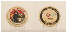 Trail Life USA EQUIP 1st Generation Trained Challenge Coin  3#B picture