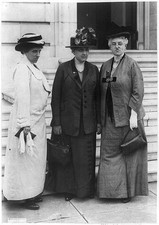Washington DC 1913 Julia Lathrop Jane Addams Mary McDowell Suffrage Mission picture
