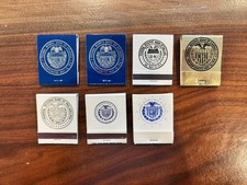 Vintage Federal Reserve Bank Matchbook Lot of 7 – Boston Atlanta Dallas KC Phila picture