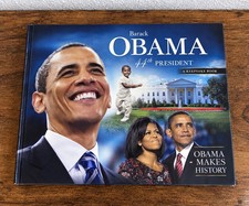 Barack Obama 44th President, Collector's Vault: Obama Makes History Book & Case picture