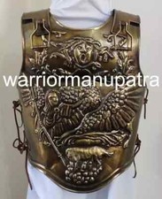 18ga Steel Medieval Armor Roman Cuirass Reenactment Knight Breastplate Antique picture