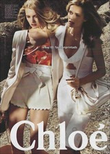 CHLOE 3-Page PRINT AD Spring 2009 ANNA JAGOSZINSKA Mikael Jansson TONI GARRN picture