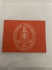 Vintage Late 1960s Curry College Student handbook picture