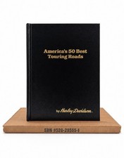 Harley-Davidson America’s 50 Best Touring Roads Hardcover Book NOS Original Box picture