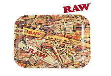 Premium RAW Collage Rolling Metal Tray Cigarette Tobacco Medium Rolling Papers picture