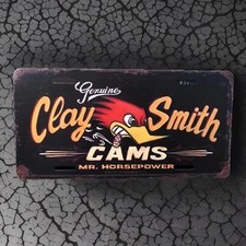 RARE Clay Smith Mr Horsepower Retro Brushed Style Hot Rod Novelty License Plate picture