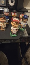 1960s Vintage Sports Bobble Heads Lot- Cardinals, Sox, Giants, Lions, Cubs  picture