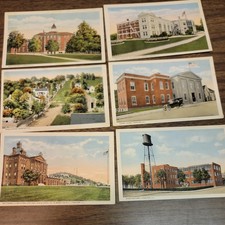 6 Chester Illinois postcards early 1900's picture