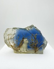 Vintage Resin Dog Paperweight picture