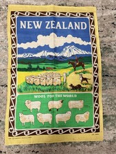 Vintage Linen Tea Kitchen Towel New Zealand picture