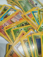 Vintage 1999 Authentic Pokemon Jungle Set Complete Set Common / Uncommon Cards picture
