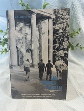 Vintage 1957 AMA Summer Program Booklet Colgate University Executive Seminars NY picture