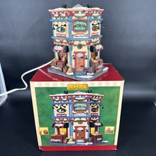 Lemax Gillespie's Grocery #65112 Caddington Village Porcelain Lighted Building picture