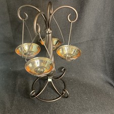 PartyLite GLOBAL FUSION Hanging Tealight Tree Candle Holder P8371 NEW picture