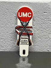 UMC Remington Metal Plate Topper Gun Rifle  Hunting Sign Gas Oil Cartridges picture