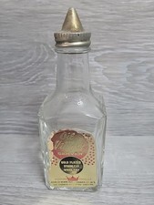Vintage Gemco Oil & Vinegar Server Gold Plated Stainless Steel Cap Advertising picture