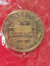 Rare Serialized USAF B-2 Spirit Stealth Bomber Challenge Coin Pico Rivera CA picture