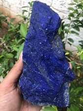 920g Natural Lapis Lazuli Rough Stone Top Quality Madani Raw Crystal Mineral picture