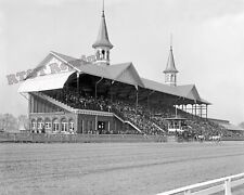 1901 Churchill Downs Kentucky Derby Vintage Grandstand  Photo picture