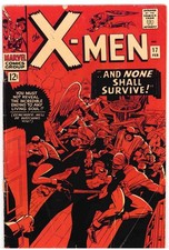 X-MEN # 17 - STAN LEE STORY / JACK KIRBY COVER & LAYOUTS MAGNETO APPEARANCE picture
