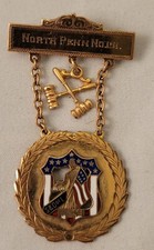 Vintage Sons & Daughters of Liberty Medal Awarded In 1934, 10kt Gold Plated picture