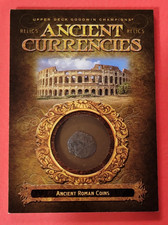 ANCIENT CURRIENCIES Ancient Roman Coins RELIC CARD 2017 GOODWIN CHAMPIONS #CR-6 picture