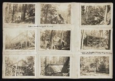 Photo:Custer South Dakota 1947 Ewing Cabin Camp Remington Construction picture
