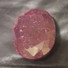 Large Red Faceted ruby Decorative Collectible Specimen Display Piece picture