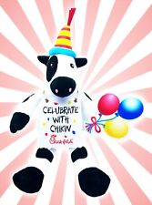 Chick-fil-A Plush Cow 🎈Doll Toy Birthday Party Celubrate With Chikin 7
