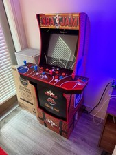 PICKUP ONLY TAMPA FL Arcade 1up - NBA Jam 4 Player Arcade - W riser - Assembled picture