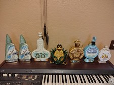 12 Jim Beam Decanter Collection Vintage 1950s-1970s Collectible Items and More picture
