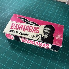 1968 Philadelphia Gum Barnabas Wallet Photos Original Box Dark Shadows picture