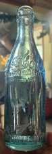 EVANSVILLE INDIANA, Scarce 7 Ounce, Straight Side COCA-COLA Crude & Clean picture