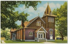 St. Margaret's Church, Homer, New York 1950's picture
